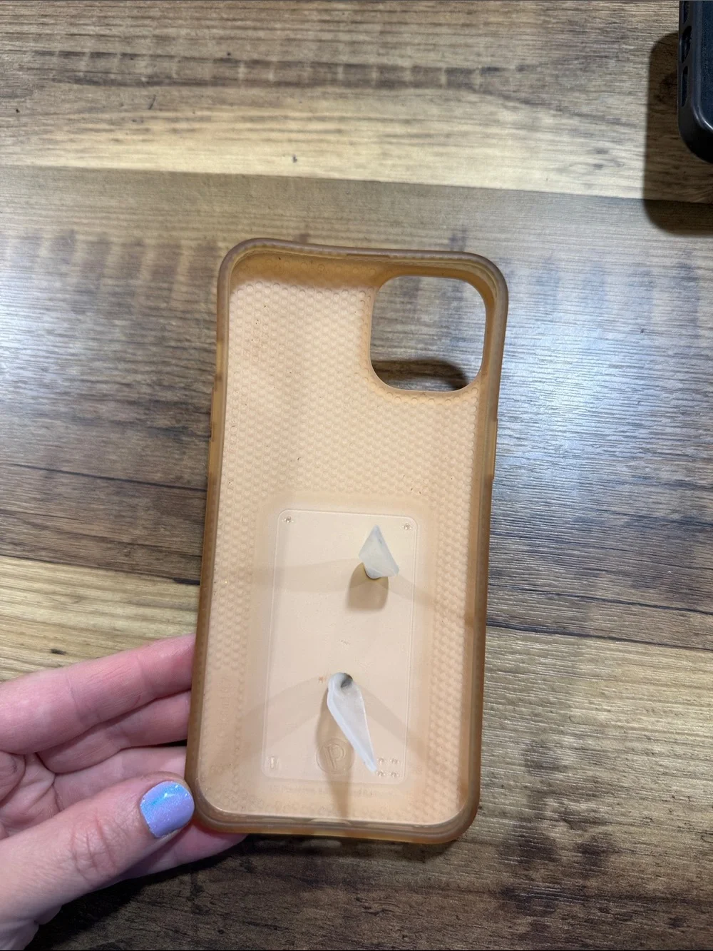 Loopy Case Gold Leopard Print Phone Case